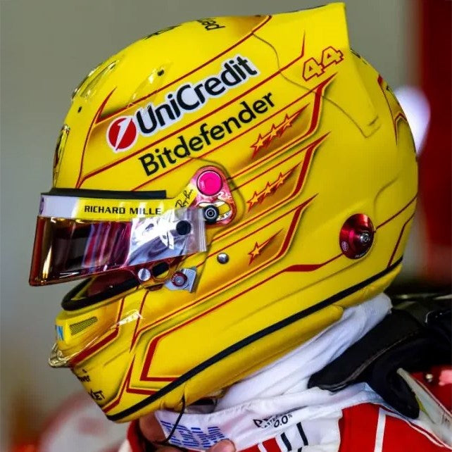 1/2 Lewis Hamilton - Ferrari 2026 - Helmet Signed