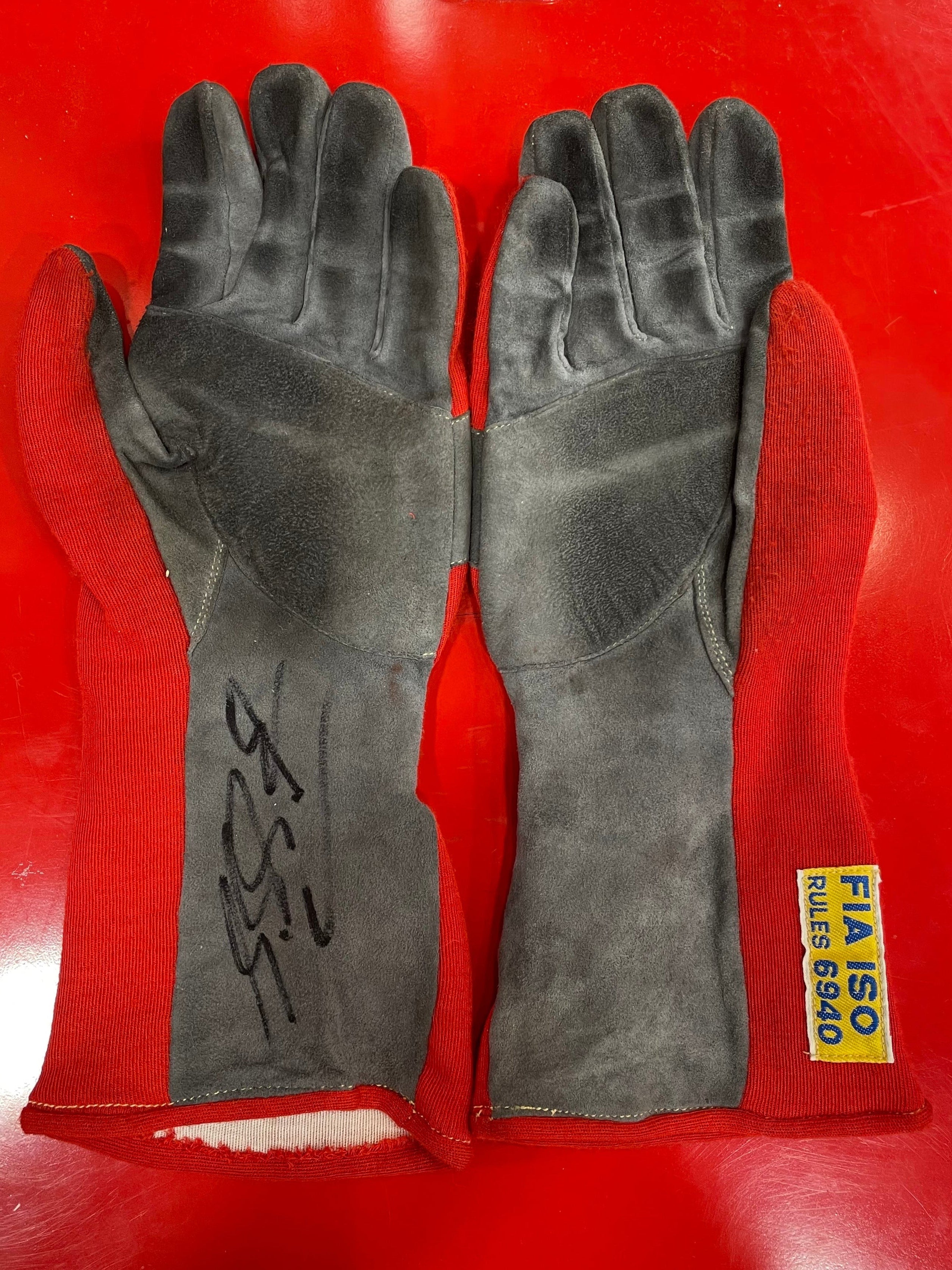 Michael Schumacher Race-Worn Karting Gloves Signed (1996–1999)