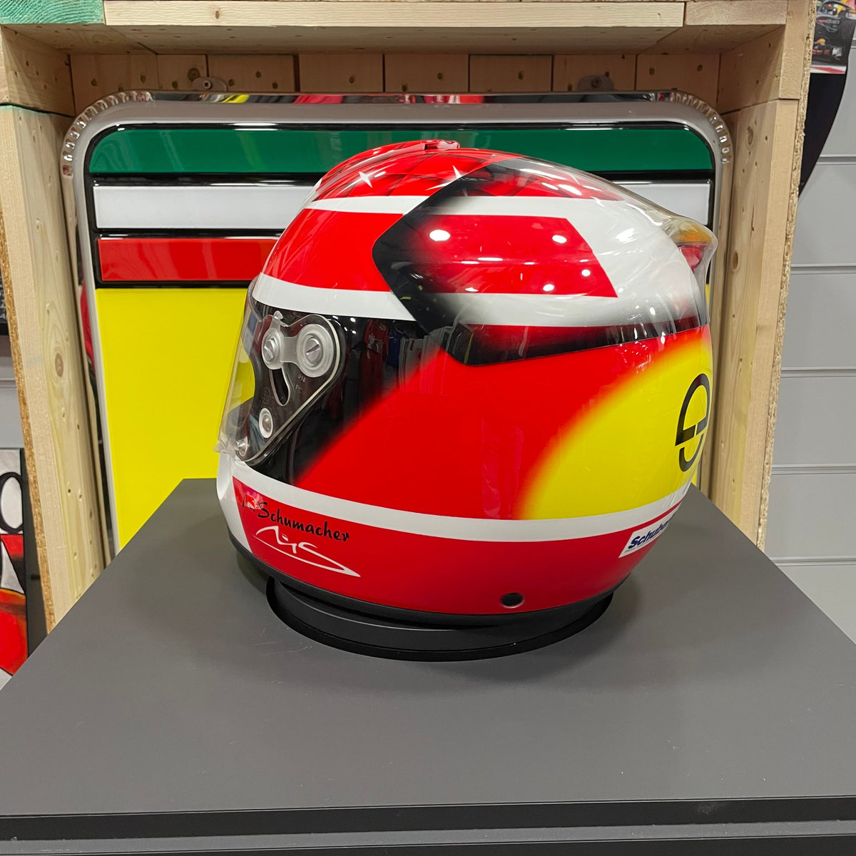 1:1 Michael Schumacher - Schuberth Replica Helmet - Ferrari 2002 - Signed