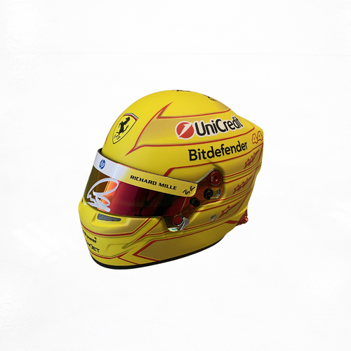 1/2 Lewis Hamilton - Ferrari 2026 - Helmet Signed
