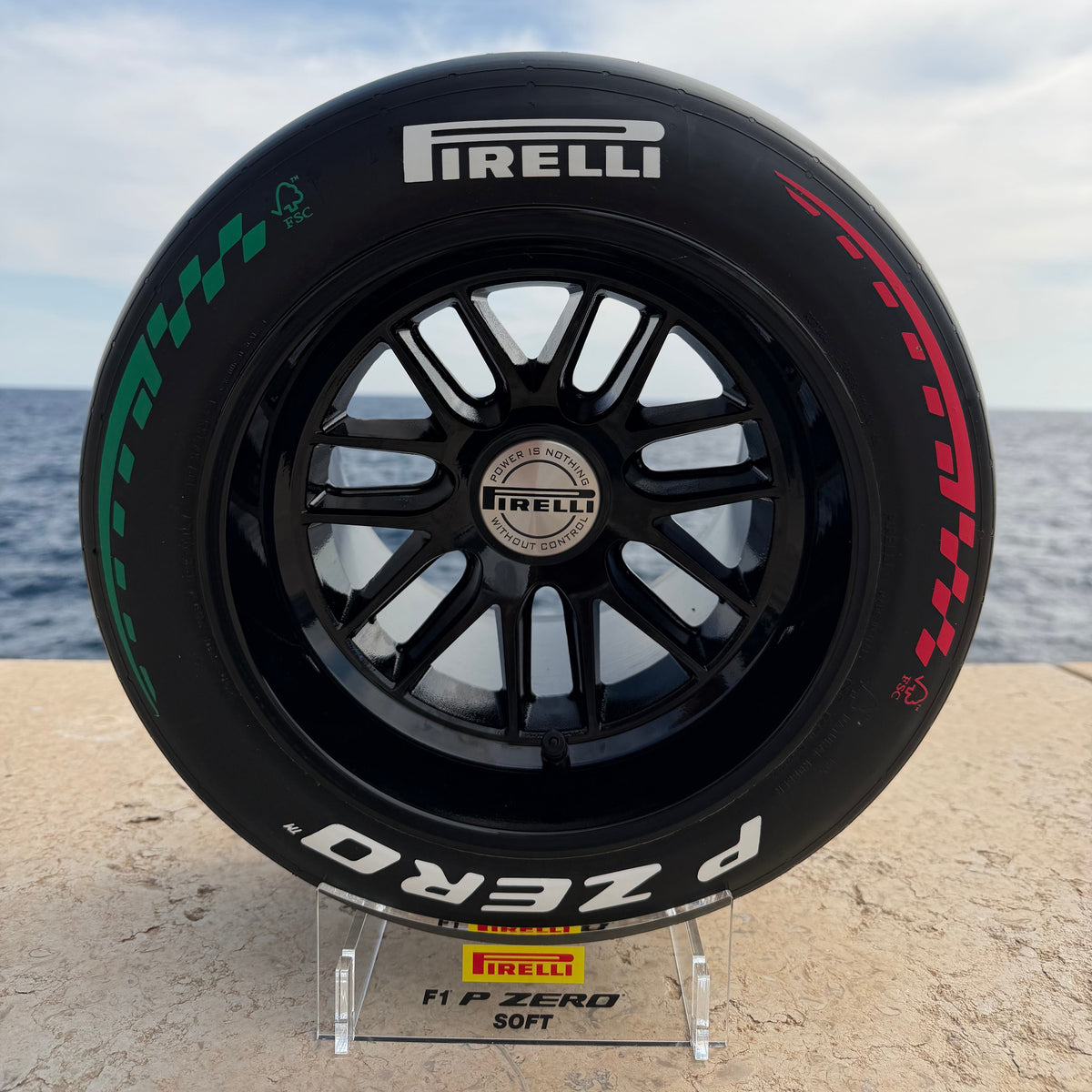 Kimi Antonelli - Official Pirelli 1/2 Scale Show Wheel - Italian Grand Prix 2026 - Signed