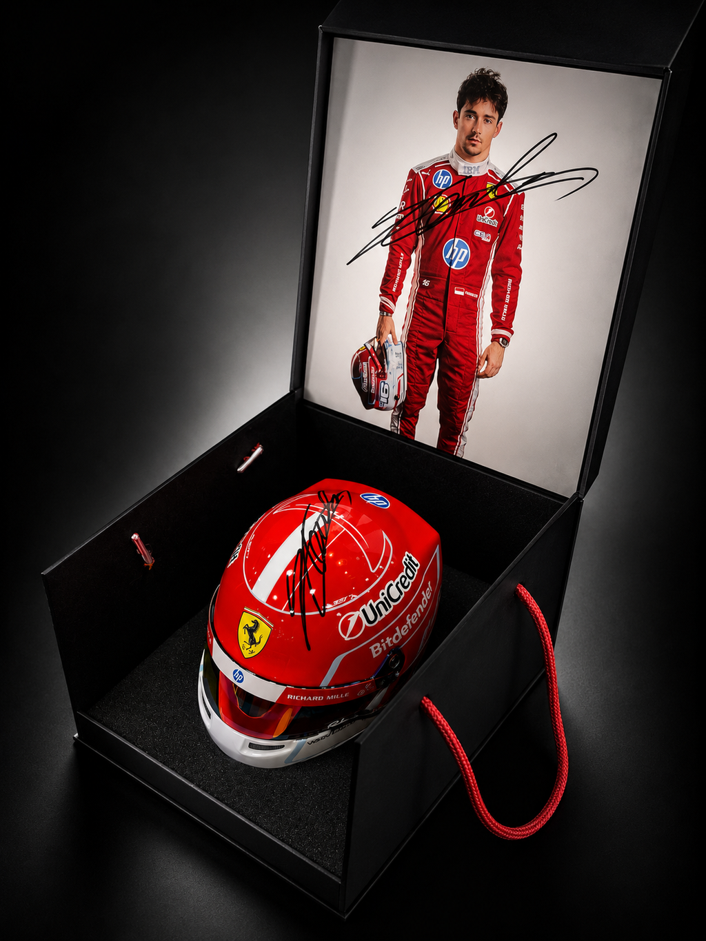 VIP Paddock Edition Helmet - Charles Leclerc Ferrari 2026 Signed