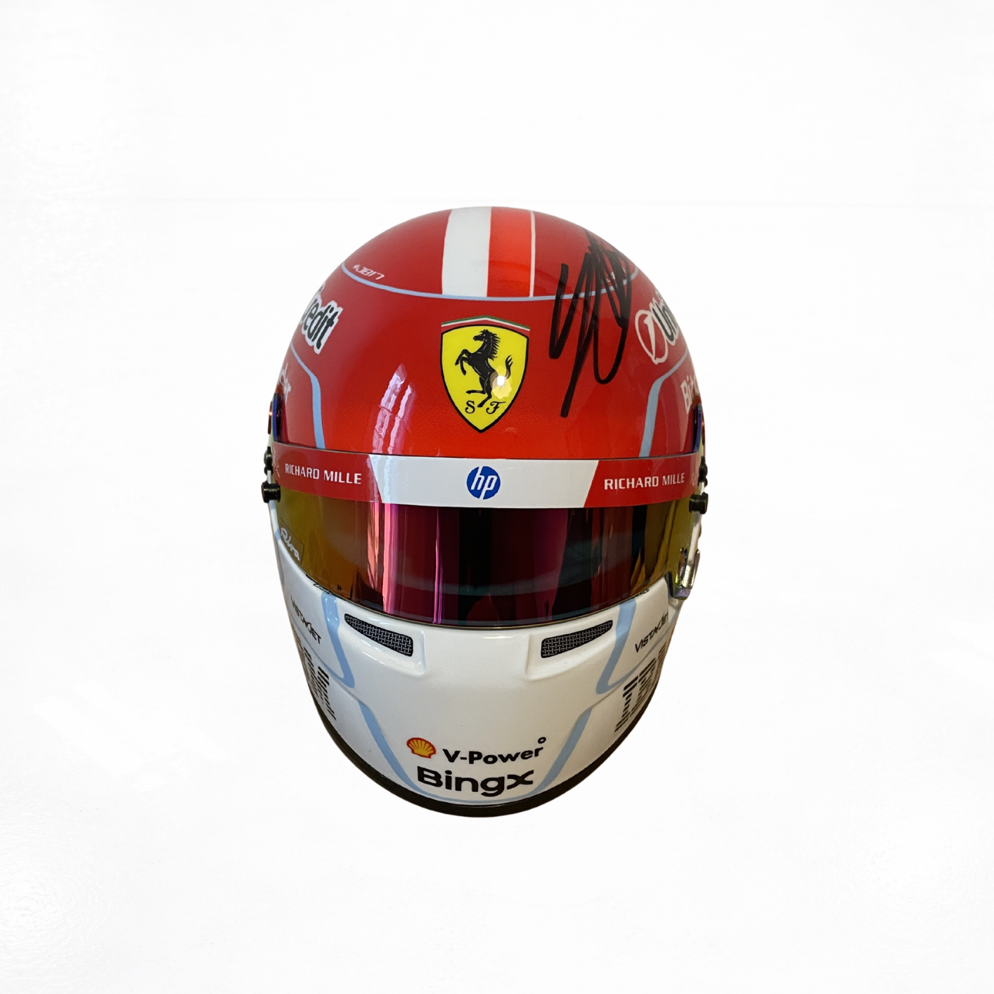 1/2 Charles Leclerc - Ferrari 2026 - Helmet Signed