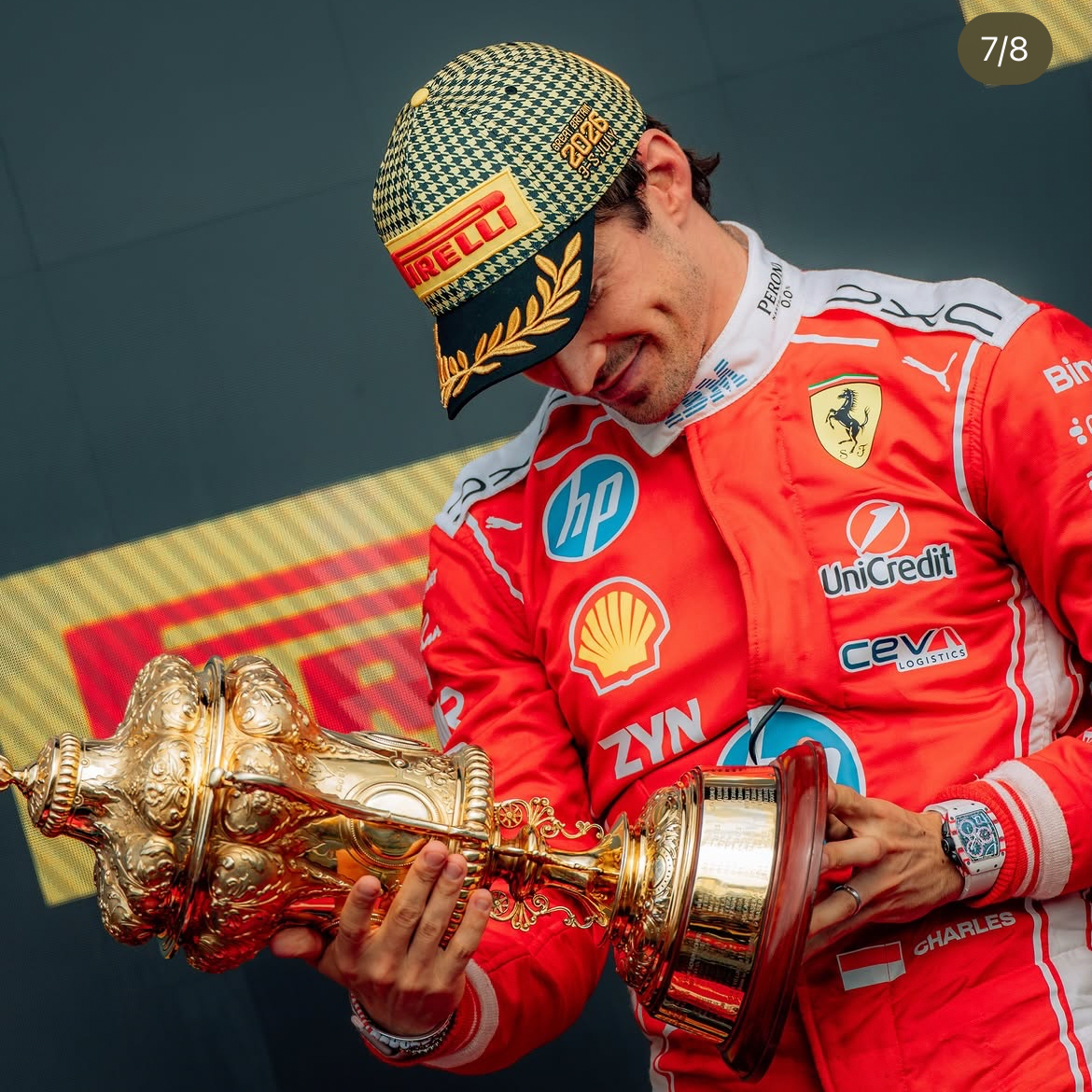 Charles Leclerc – Winner Cap - British Grand Prix Silverstone 2026 – Signed