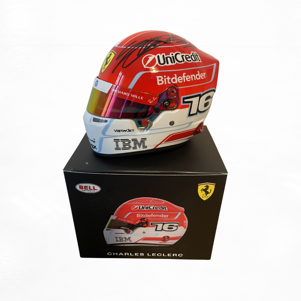 1/2 Charles Leclerc - Ferrari 2026 - Helmet Signed