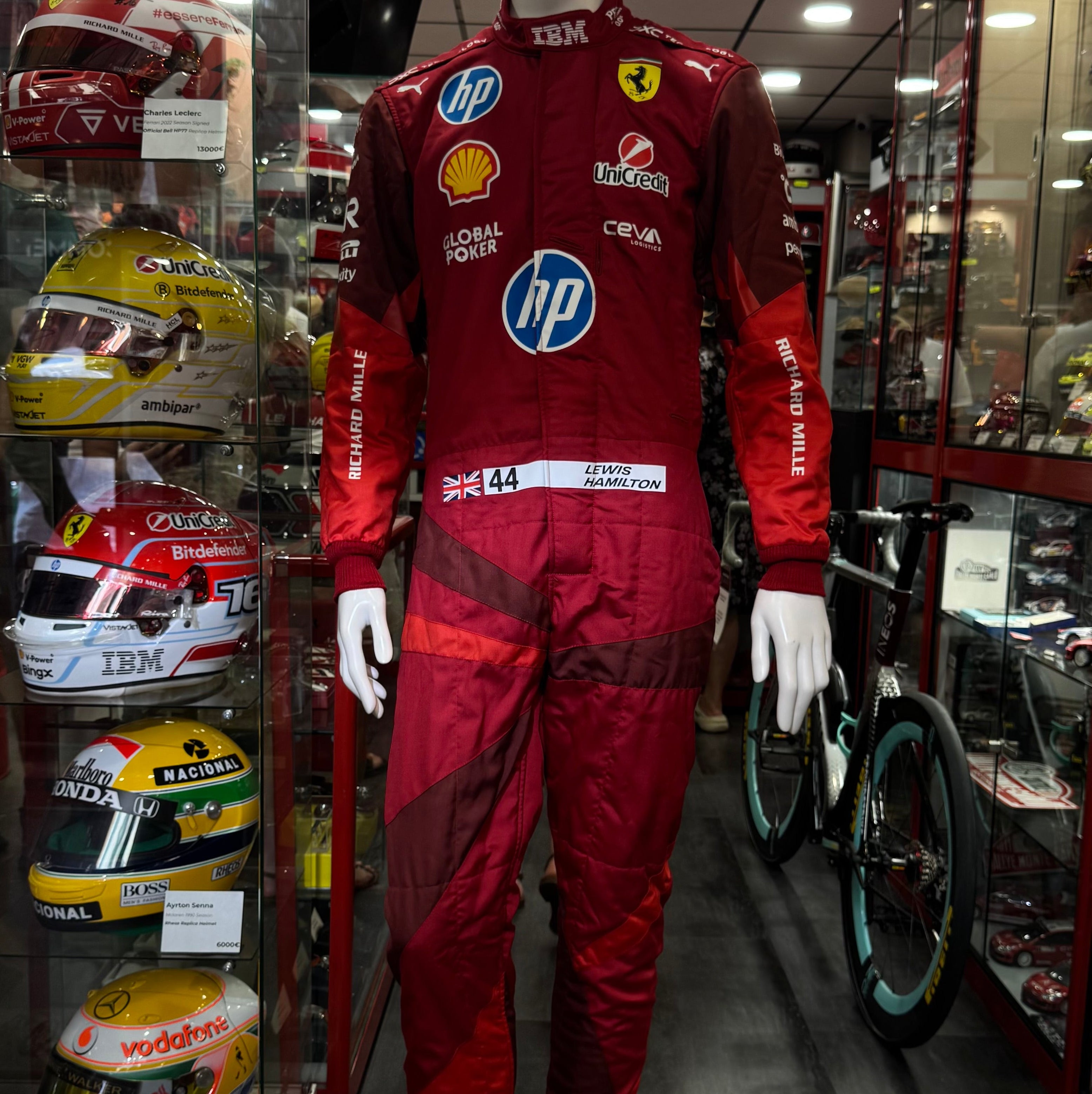 Lewis Hamilton - Personal Race Suit - Las Vegas Grand Prix 2025