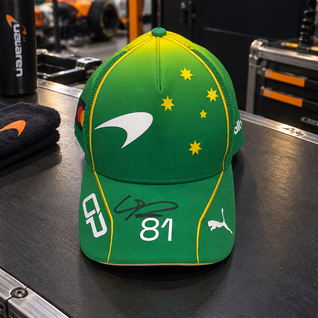 Oscar Piastri - Personal Cap - Australian Grand Prix 2026 - Signed