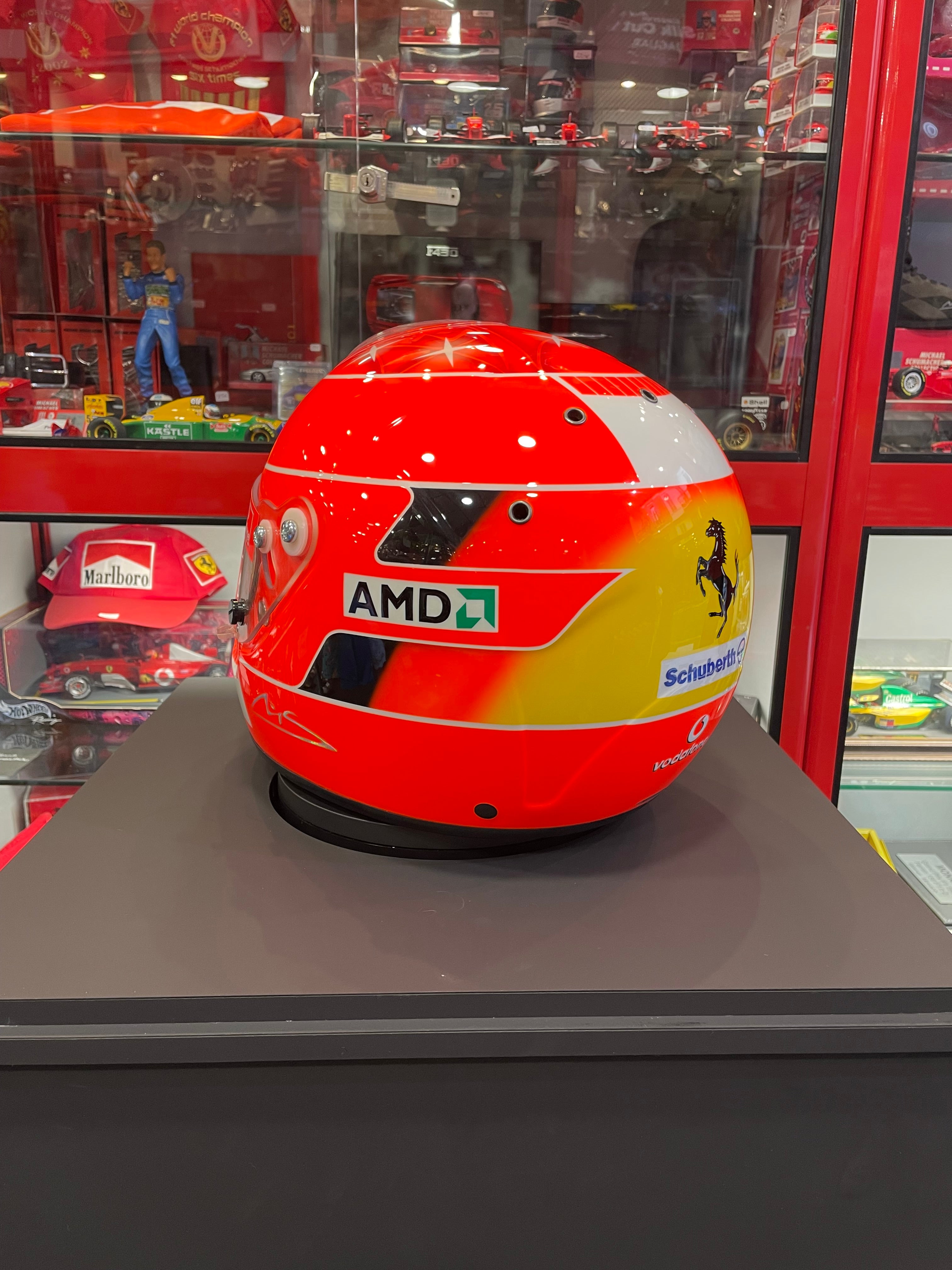 Michael Schumacher Official 2005 Schuberth Helmet Signed