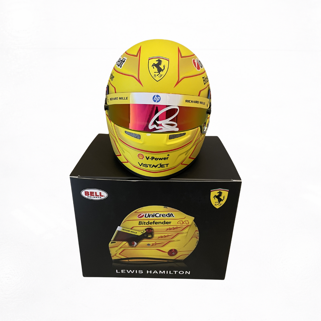 1/2 Lewis Hamilton - Ferrari 2026 - Helmet Signed