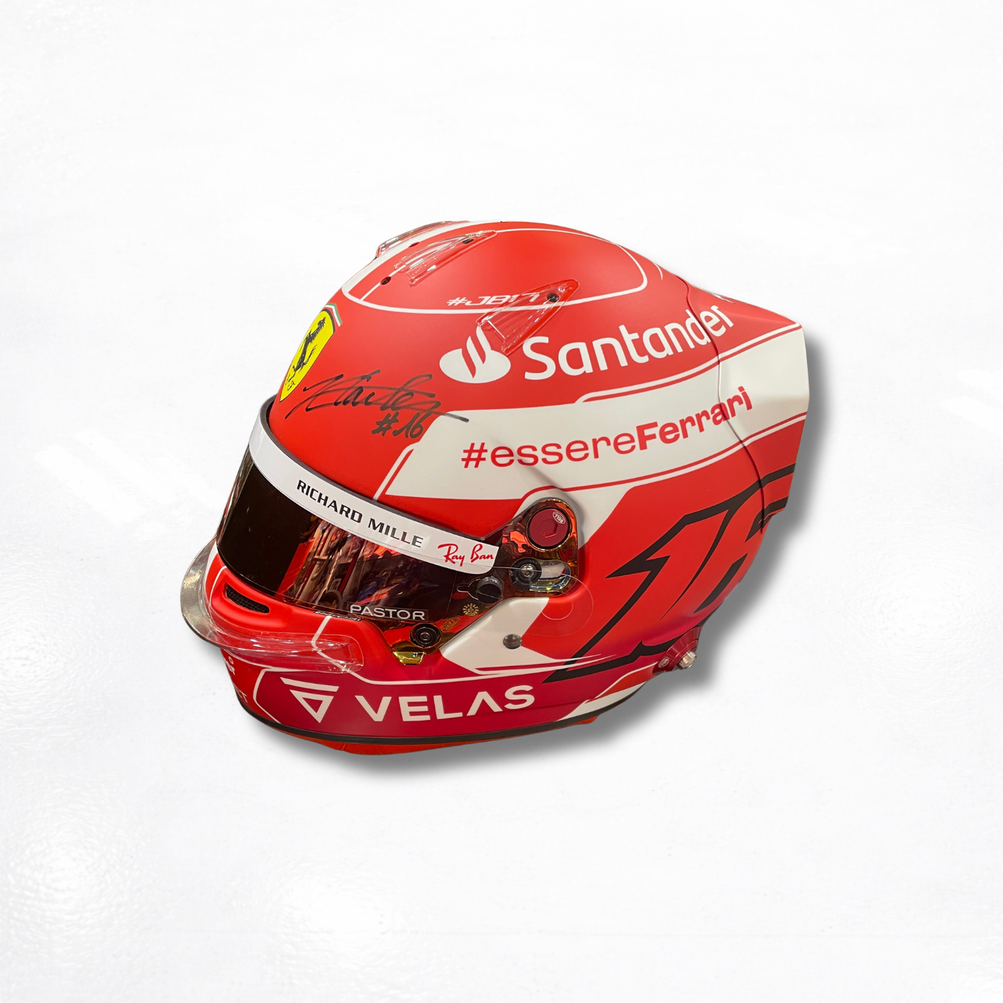 1:1 Official Bell HP77 Replica - Charles Leclerc 2022 - Signed