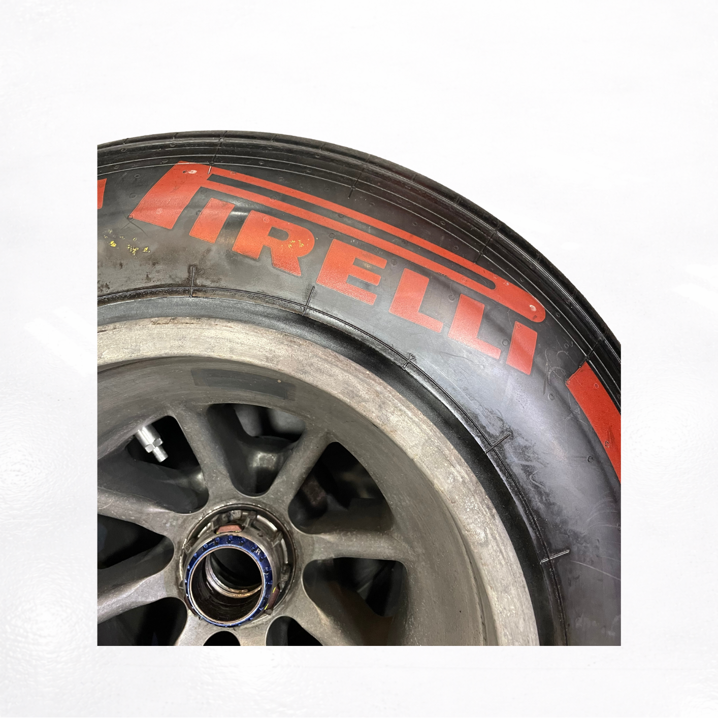 Ferrari 2021 Rear Wheel Signed by Charles Leclerc 1of2