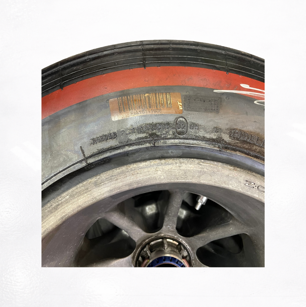 Ferrari 2021 Rear Wheel Signed by Charles Leclerc 1of2