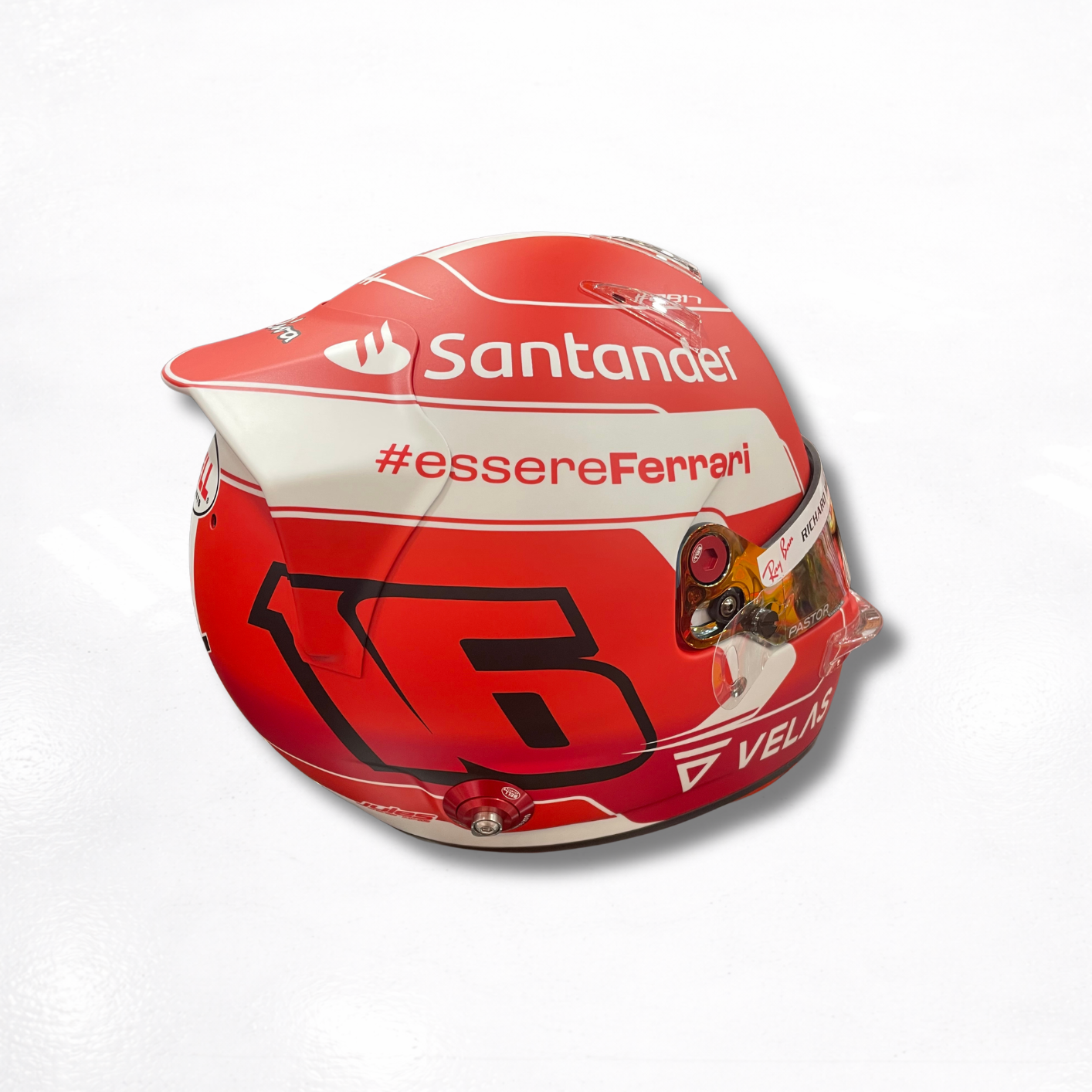 1:1 Official Bell HP77 Replica - Charles Leclerc 2022 - Signed