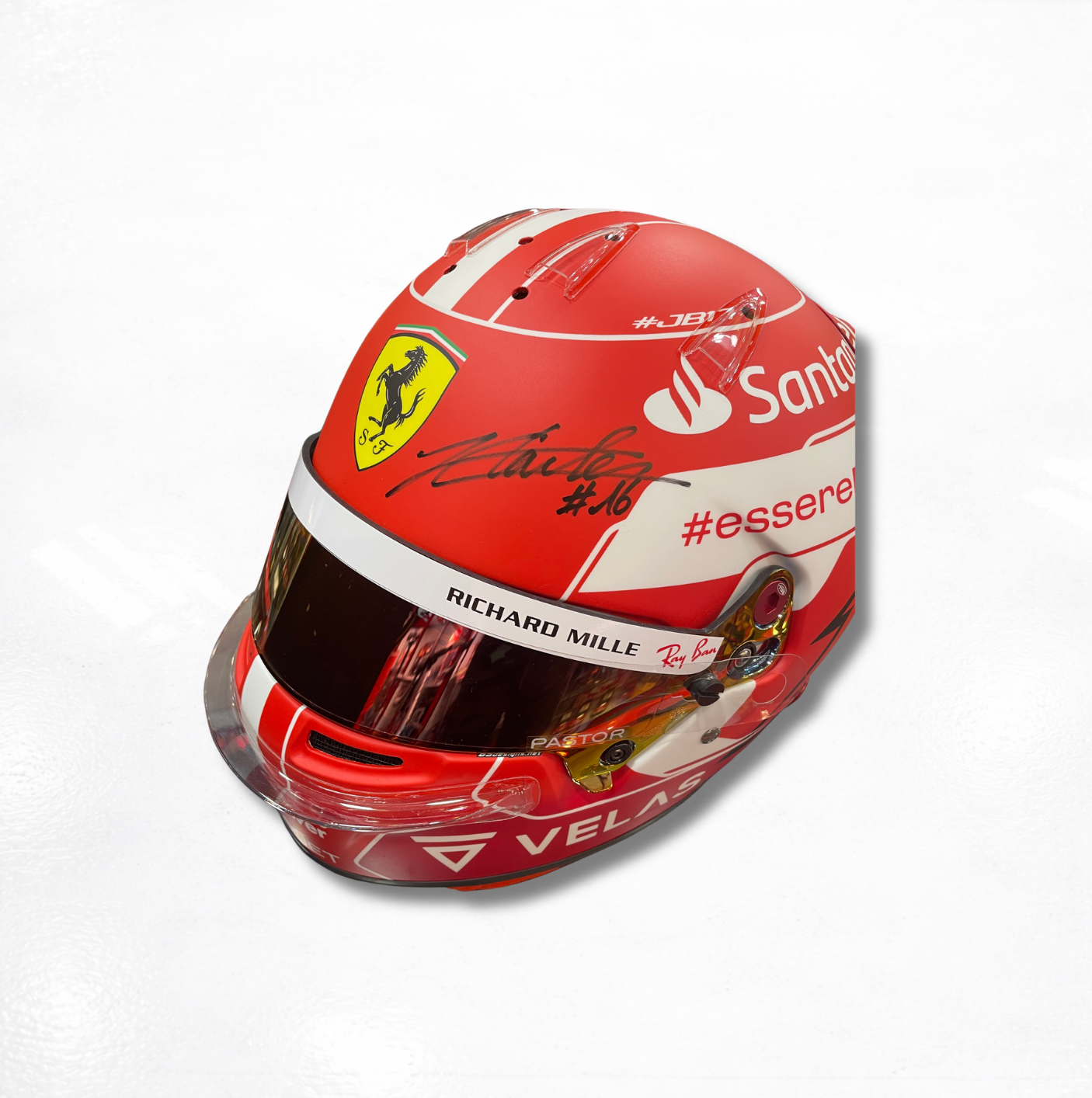 1:1 Official Bell HP77 Replica - Charles Leclerc 2022 - Signed