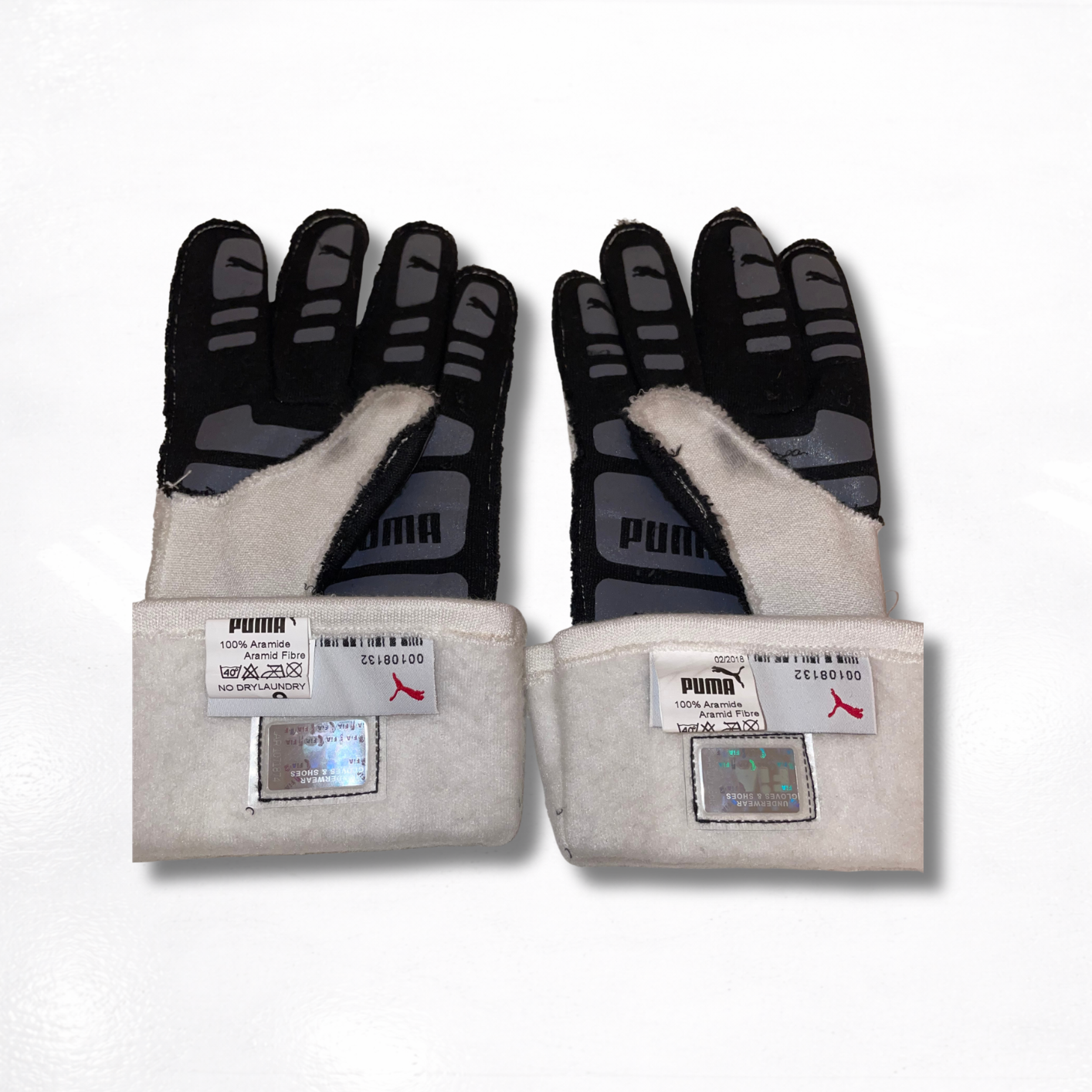 Lewis Hamilton's Gloves Used in Race Season 2018