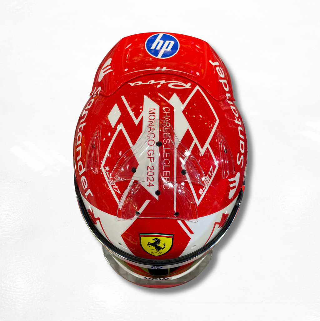 1:1 Replica Charles Leclerc -  Winner Monaco 2024 - Signed