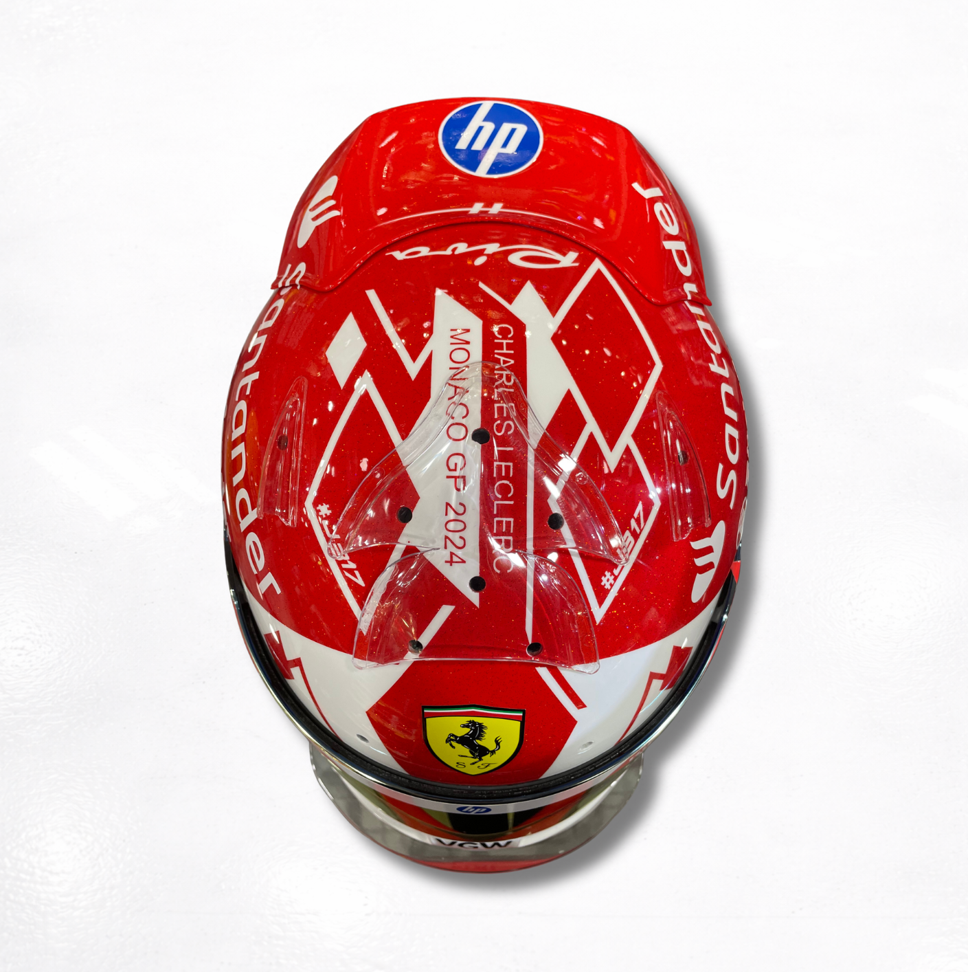 1:1 Replica Charles Leclerc -  Winner Monaco 2024 - Signed