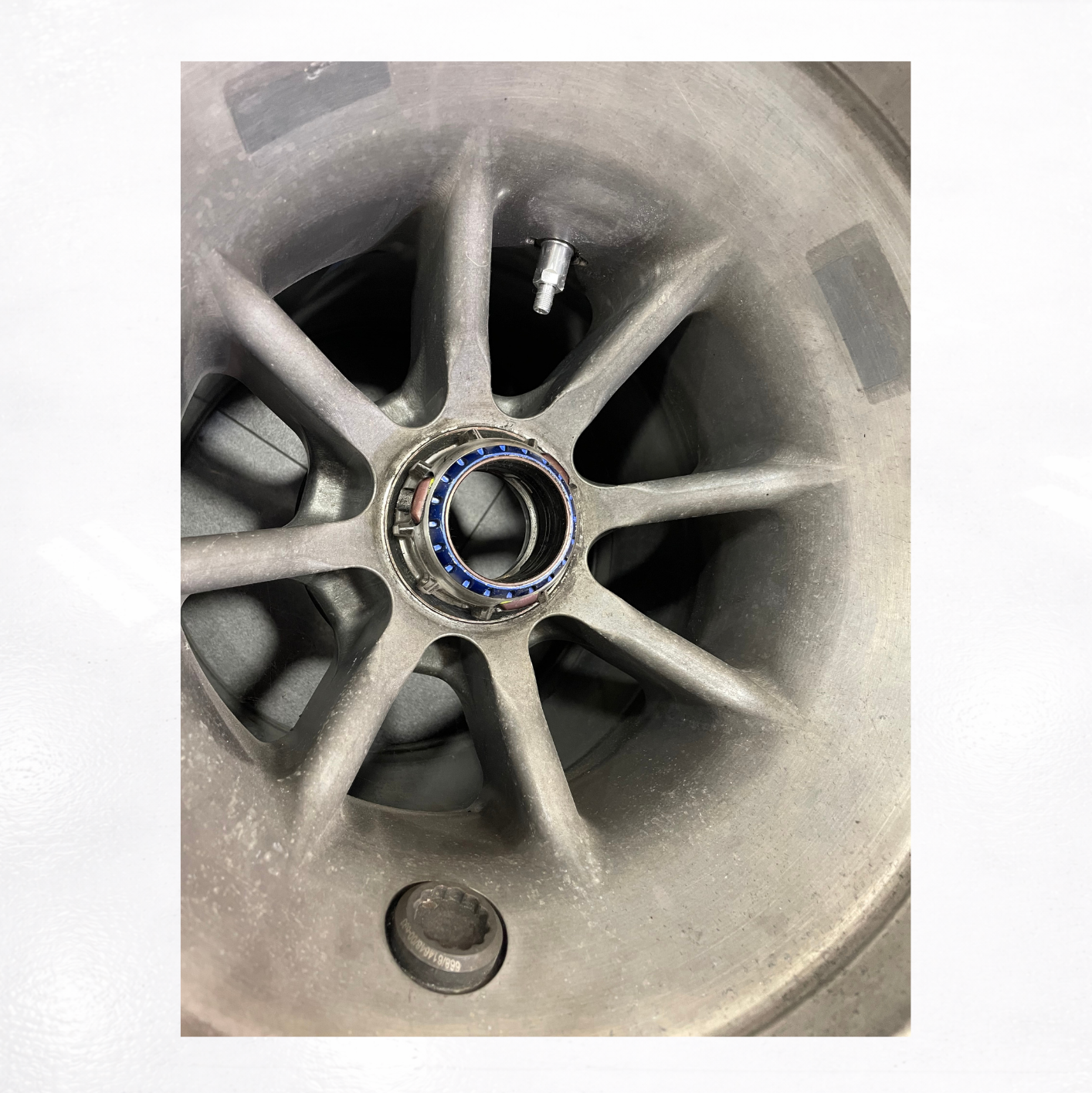 Ferrari 2021 Rear Wheel Signed by Charles Leclerc 1of2