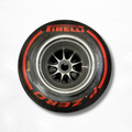 Max Verstappen 2021 Redbull Rear Wheel