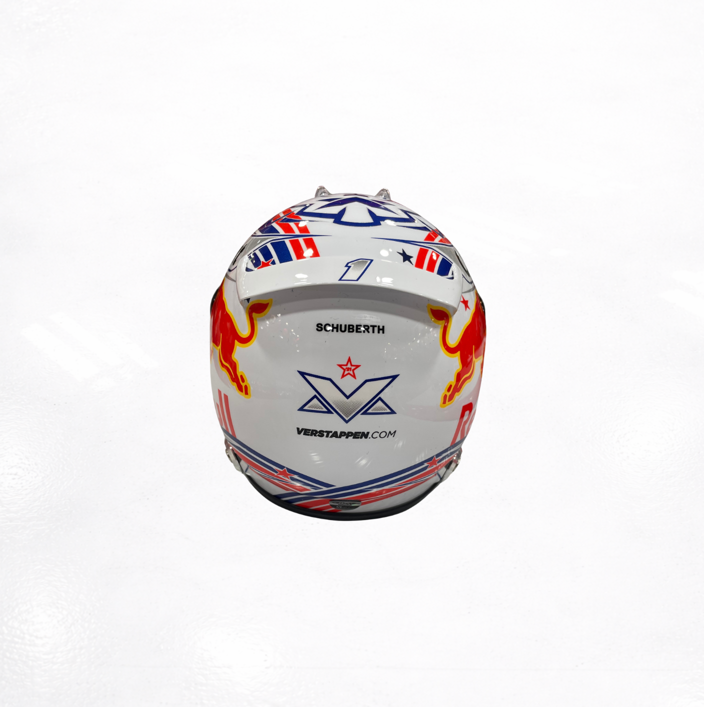 1/2 Max Verstappen Redbull 2022 USA GP helmet Signed