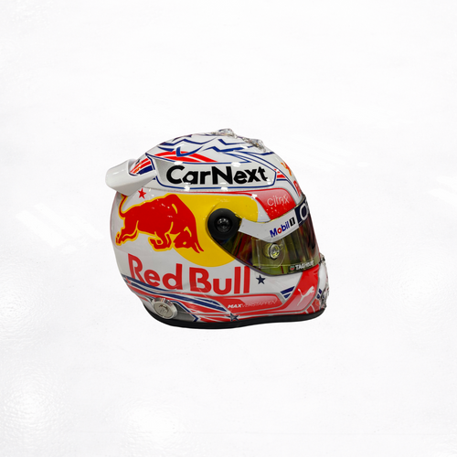 1/2 Max Verstappen Redbull 2022 USA GP helmet Signed