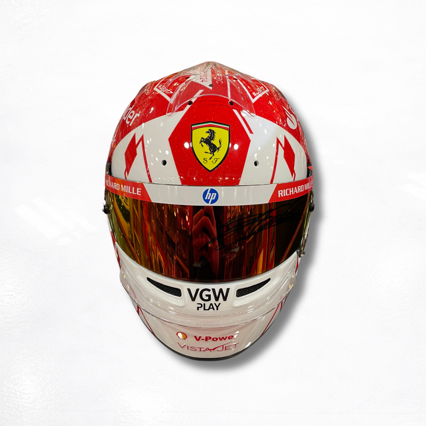 1:1 Replica Charles Leclerc -  Winner Monaco 2024 - Signed