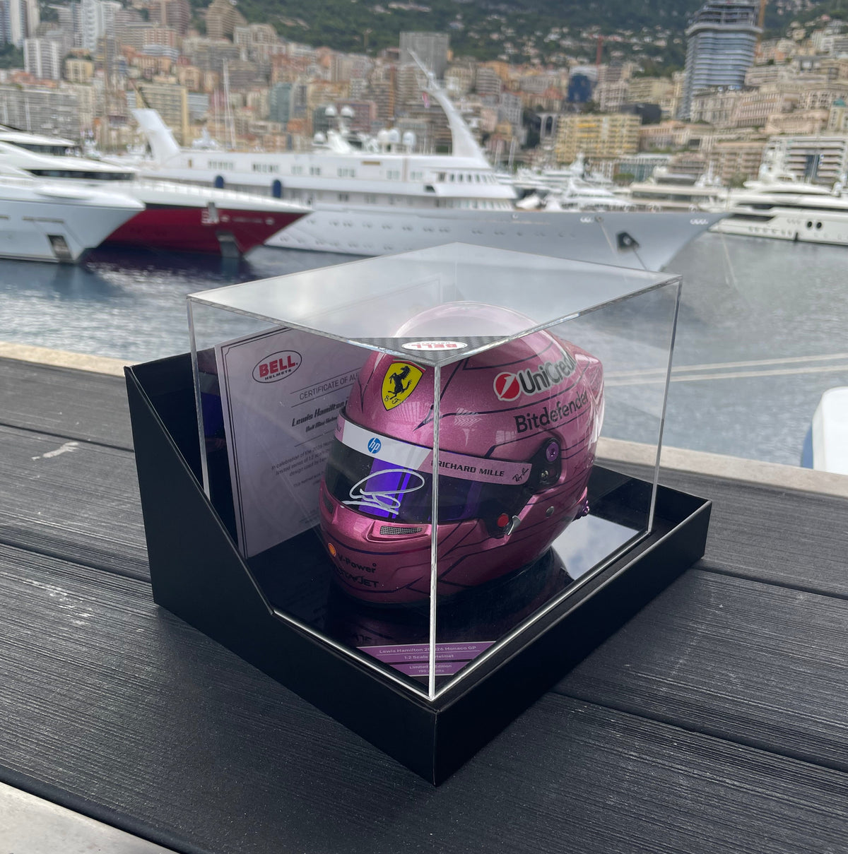 1:2 Lewis Hamilton – Monaco Grand Prix 2026 – Limited Edition 18 of 190 - Signed