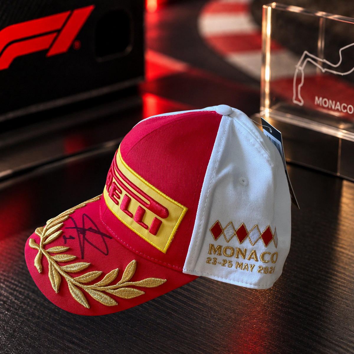 Lando Norris – Pirelli Podium Cap - Monaco Grand Prix 2025 - Signed