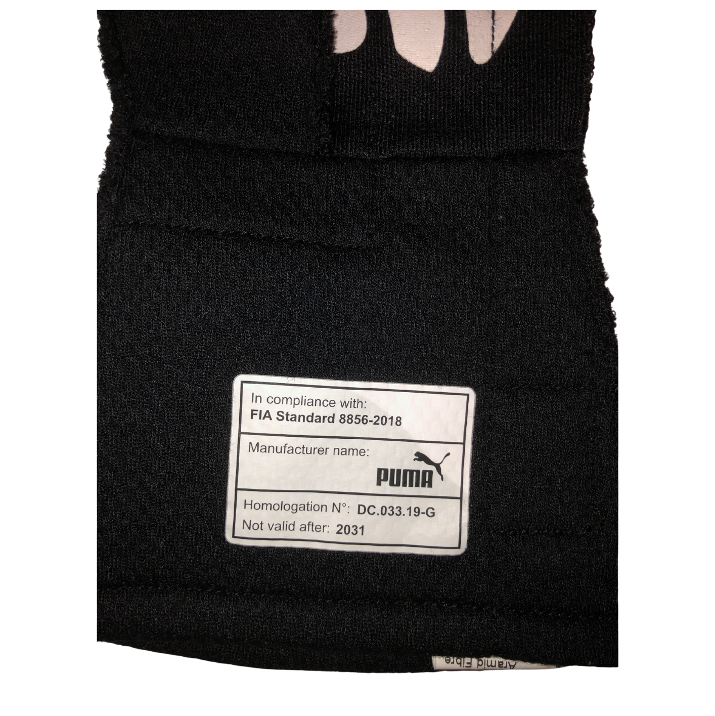 Lewis Hamilton's Mercedes 2021 Gloves Used in Race