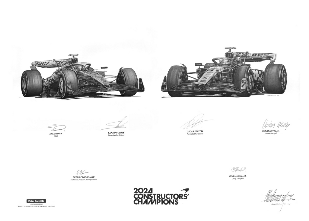 Lithograph Signed - 2024 Constructor's Champions
