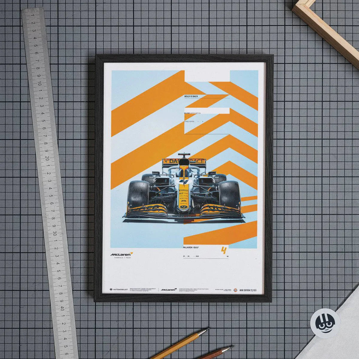 McLaren x Gulf - Lando Norris - 2021