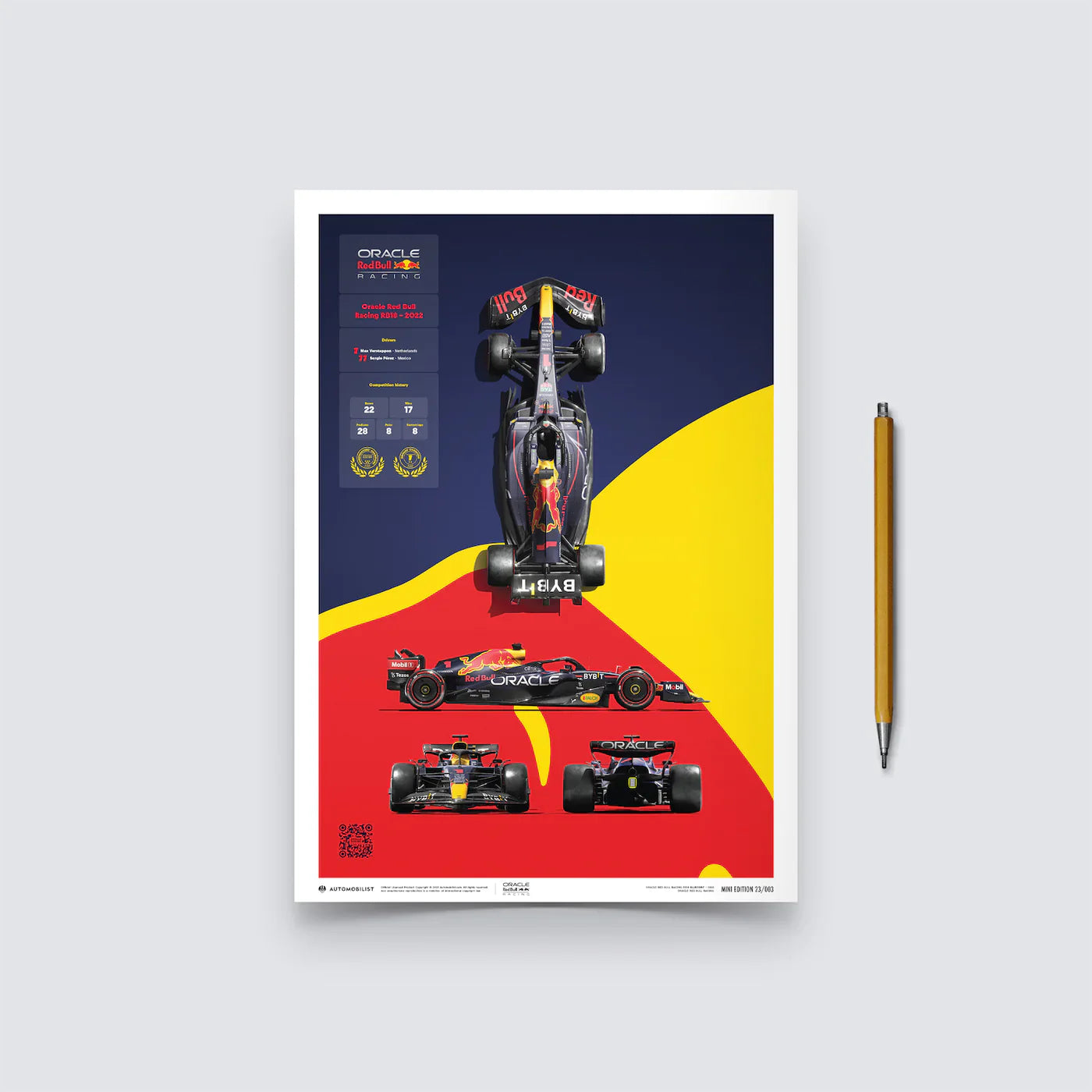 Oracle Red Bull Racing - RB18 - Blueprint - 2022