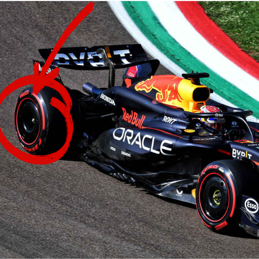 Max Verstappen's Redbull Rim - Race Used