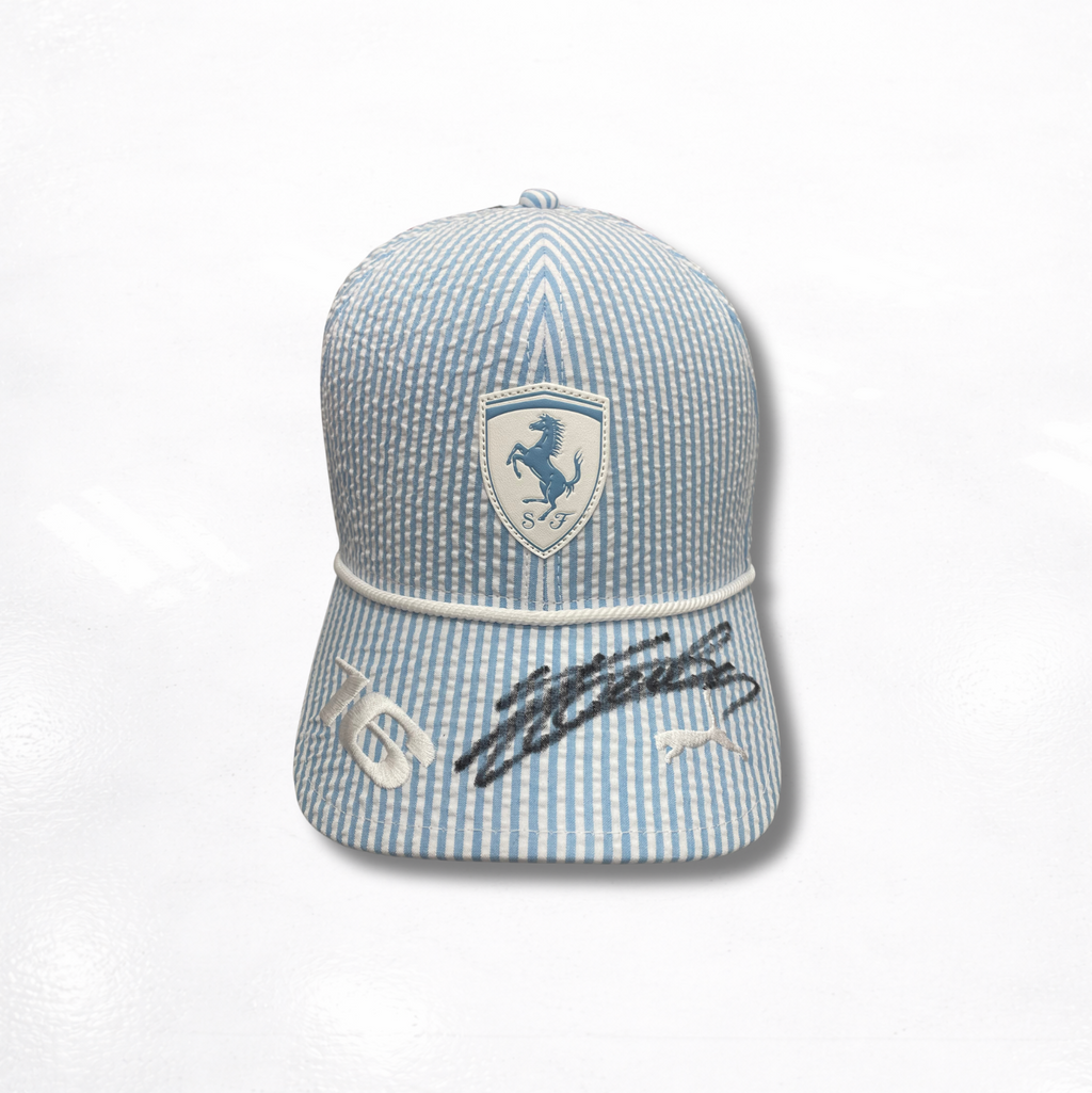 Charles Leclerc's Personal Cap - Monaco GP 2025 - Signed