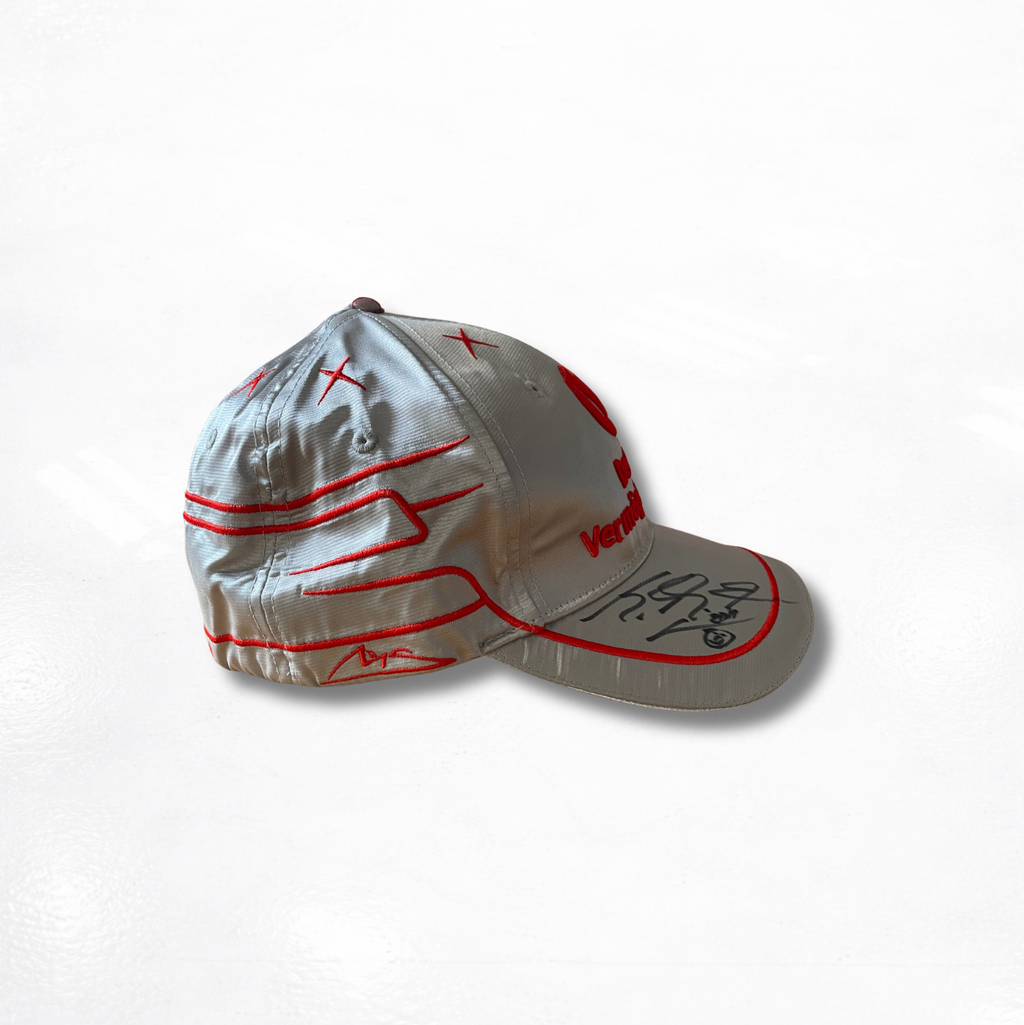 Michael Schumacher's Personal Cap - Mercedes 2011 - Signed