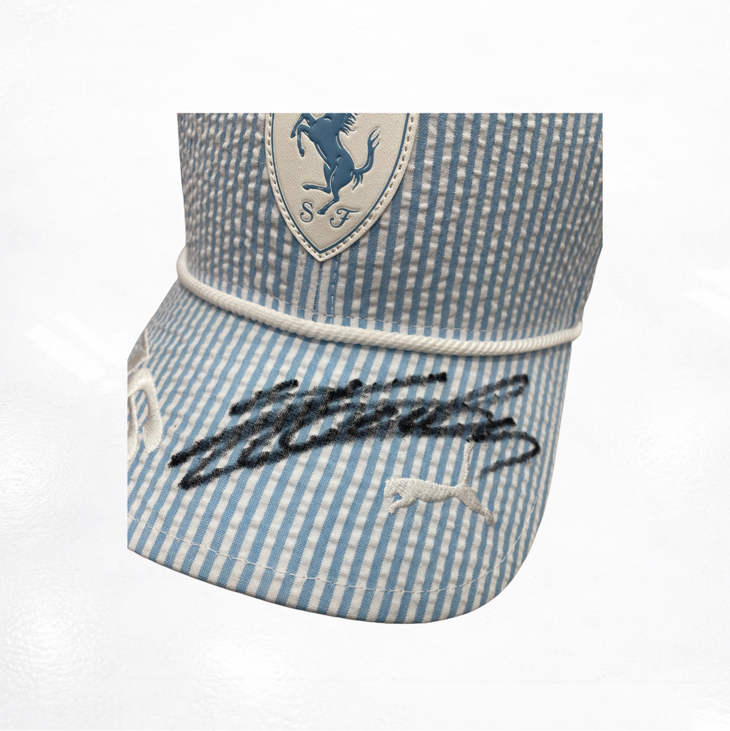 Charles Leclerc's Personal Cap - Monaco GP 2025 - Signed