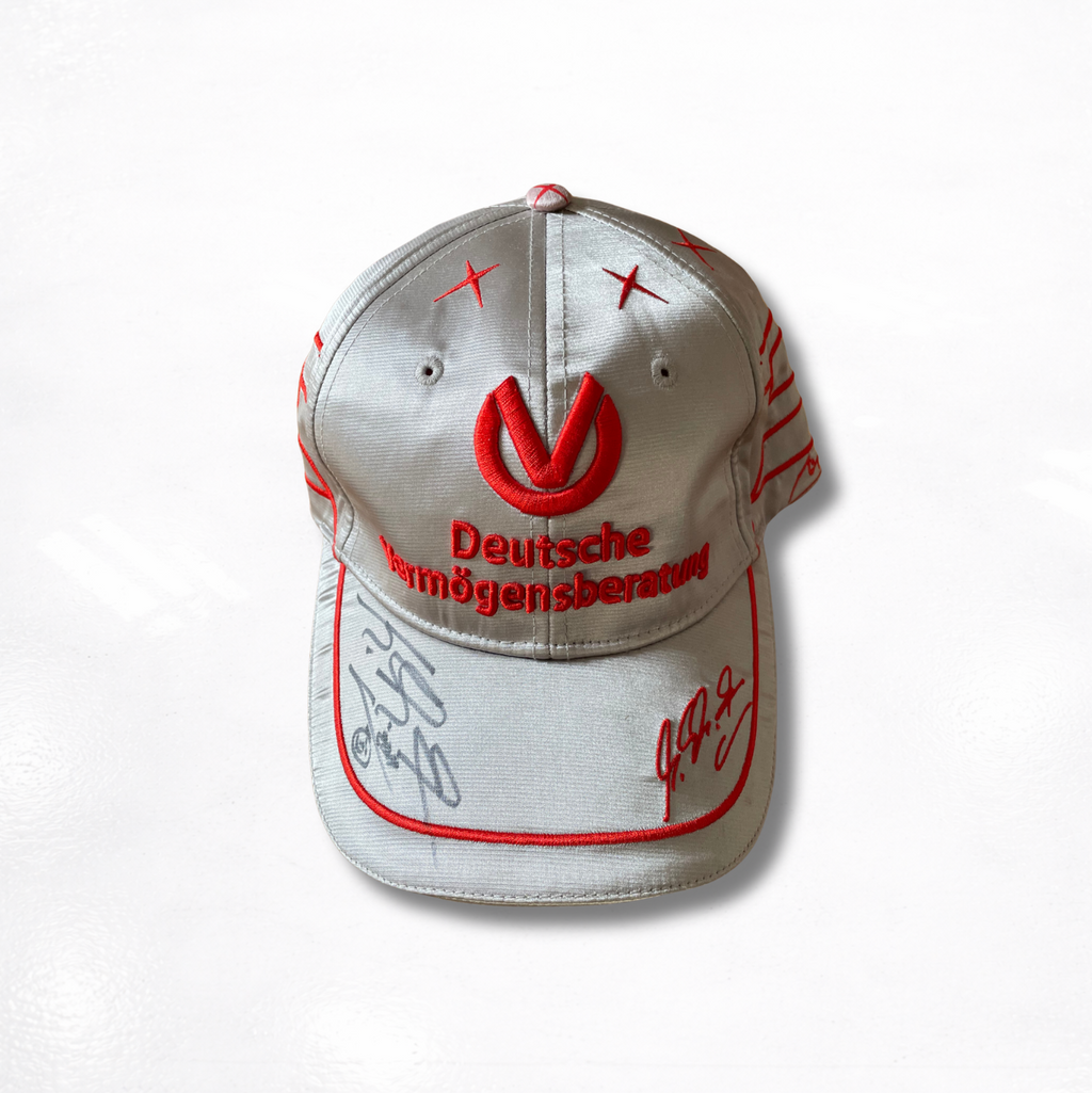 Michael Schumacher's Personal Cap - Mercedes 2011 - Signed