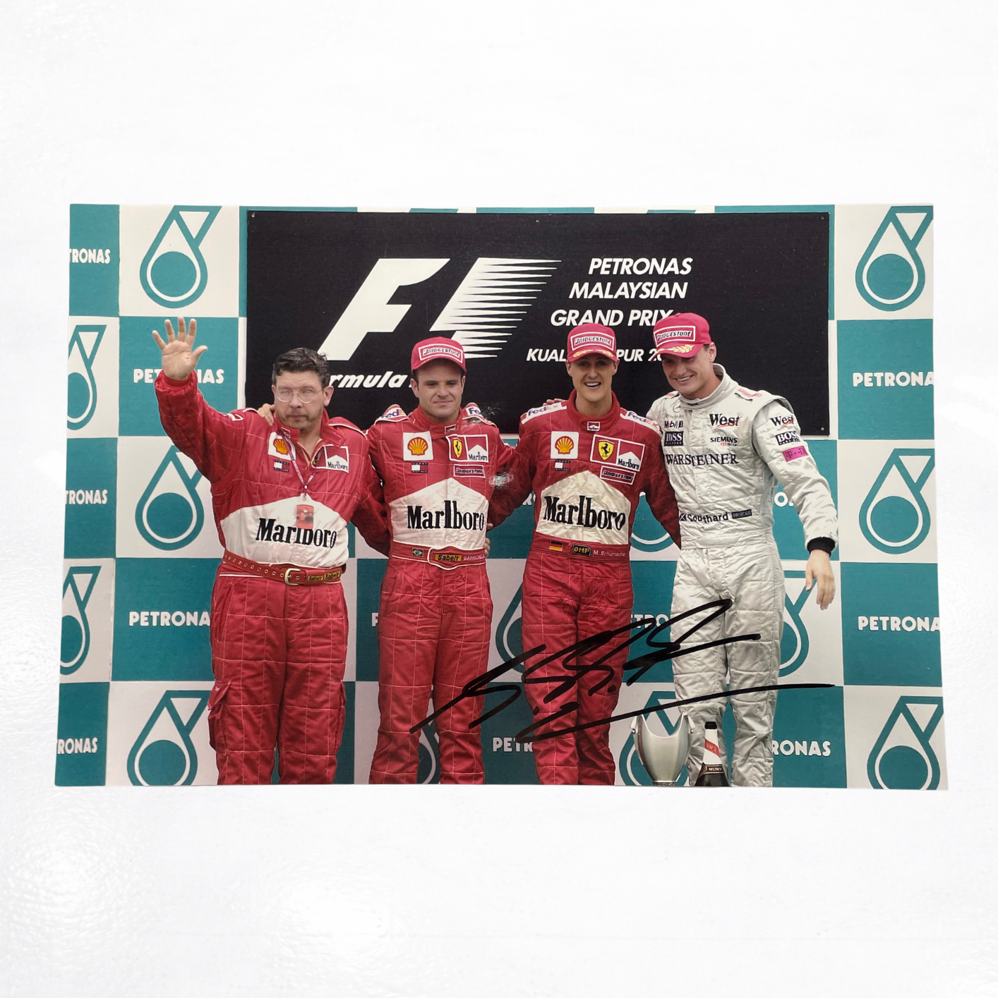 Michael Schumacher Photo Signed