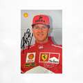 Michael Schumacher Ferrari Fancard 2000 Signed