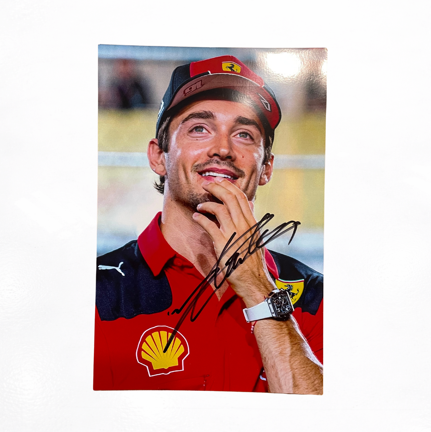 Charles Leclerc Photo Signed