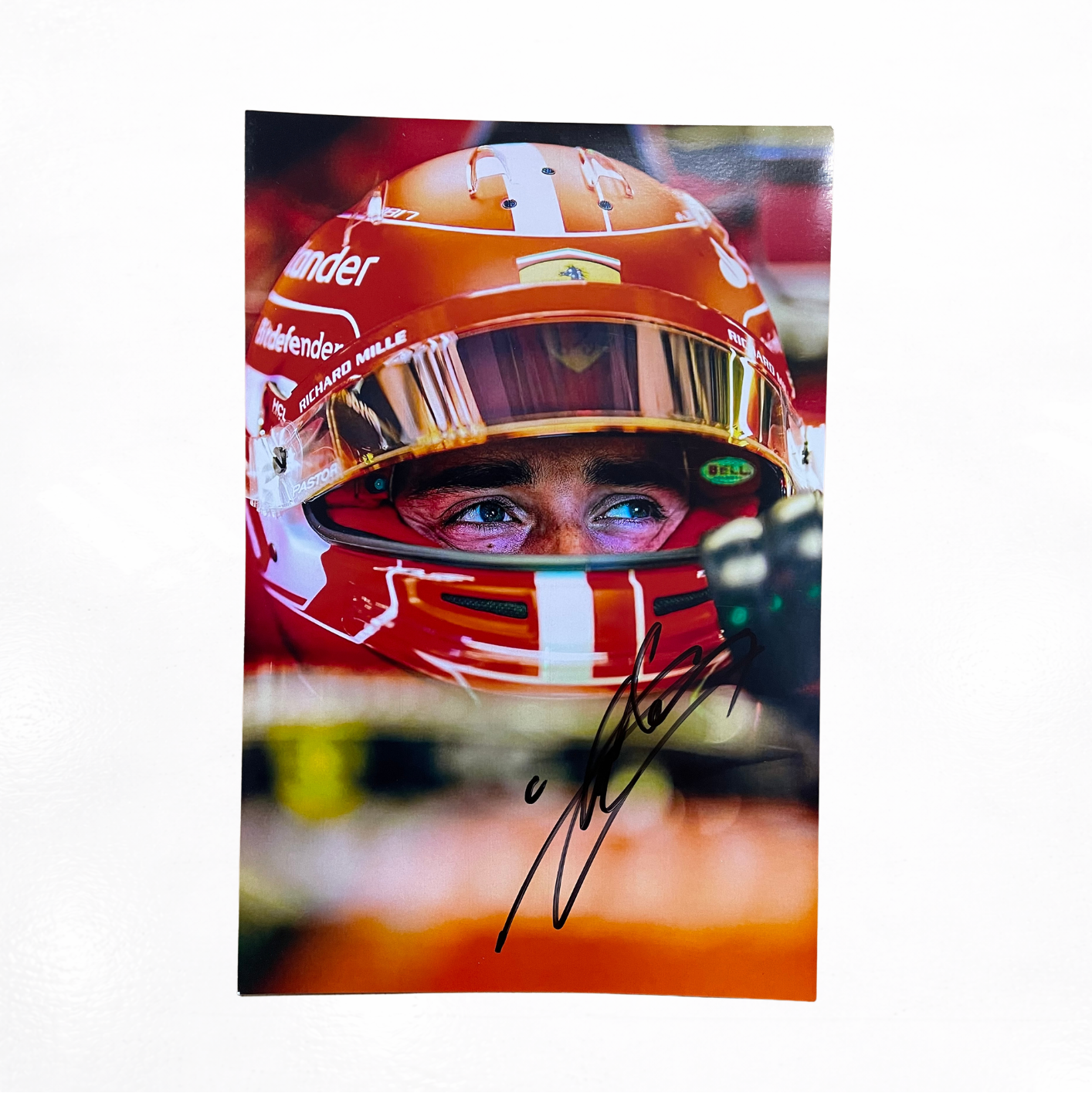 Charles Leclerc Photo Signed