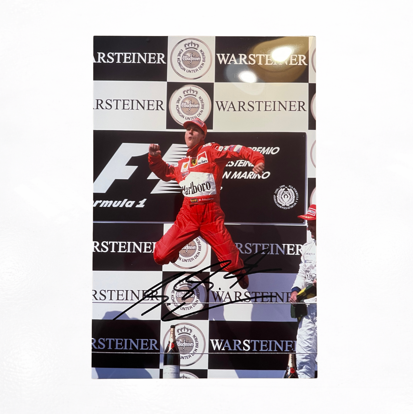 Michael Schumacher Photo Signed