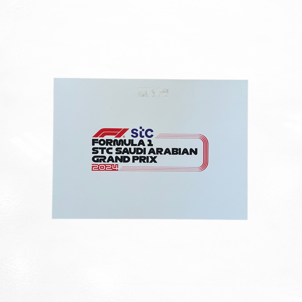Lewis Hamilton Saudi Arabian GP 2024 Fancard Signed