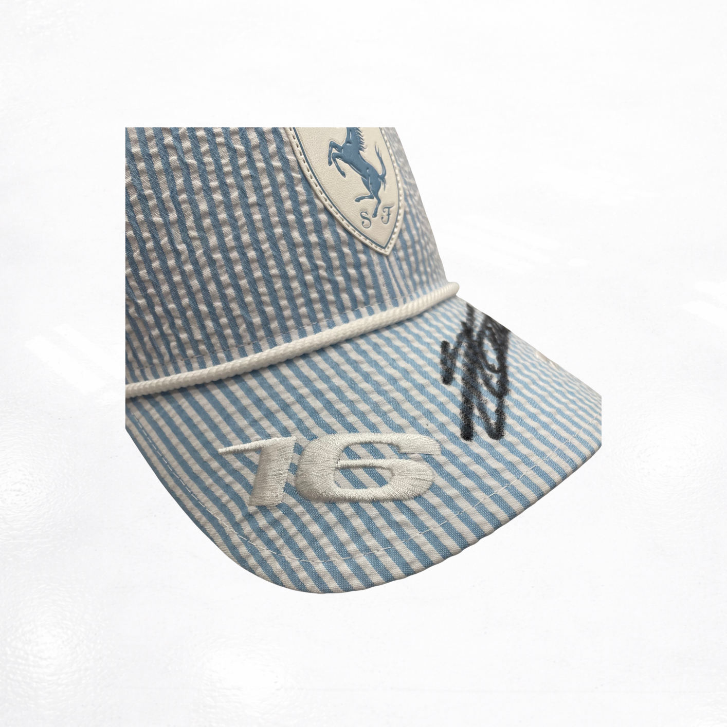 Charles Leclerc's Personal Cap - Monaco GP 2025 - Signed