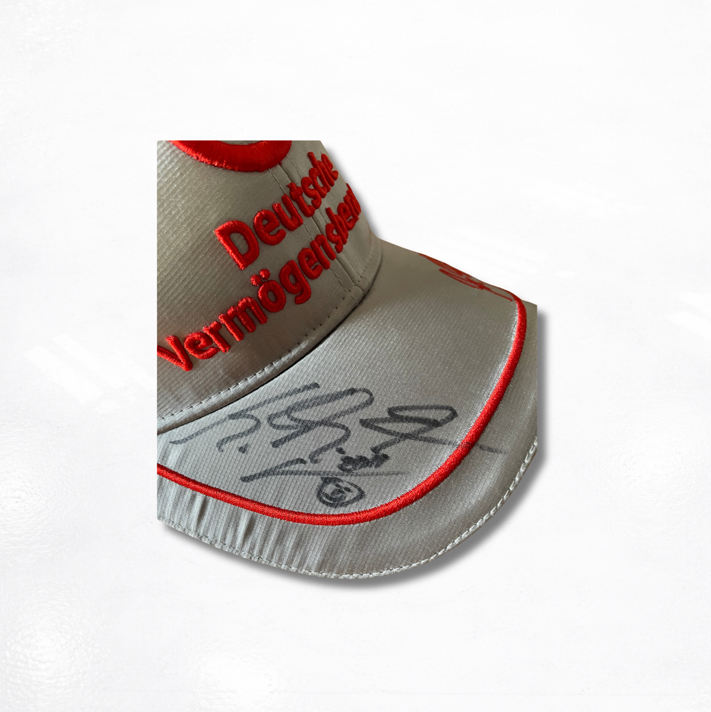 Michael Schumacher's Personal Cap - Mercedes 2011 - Signed
