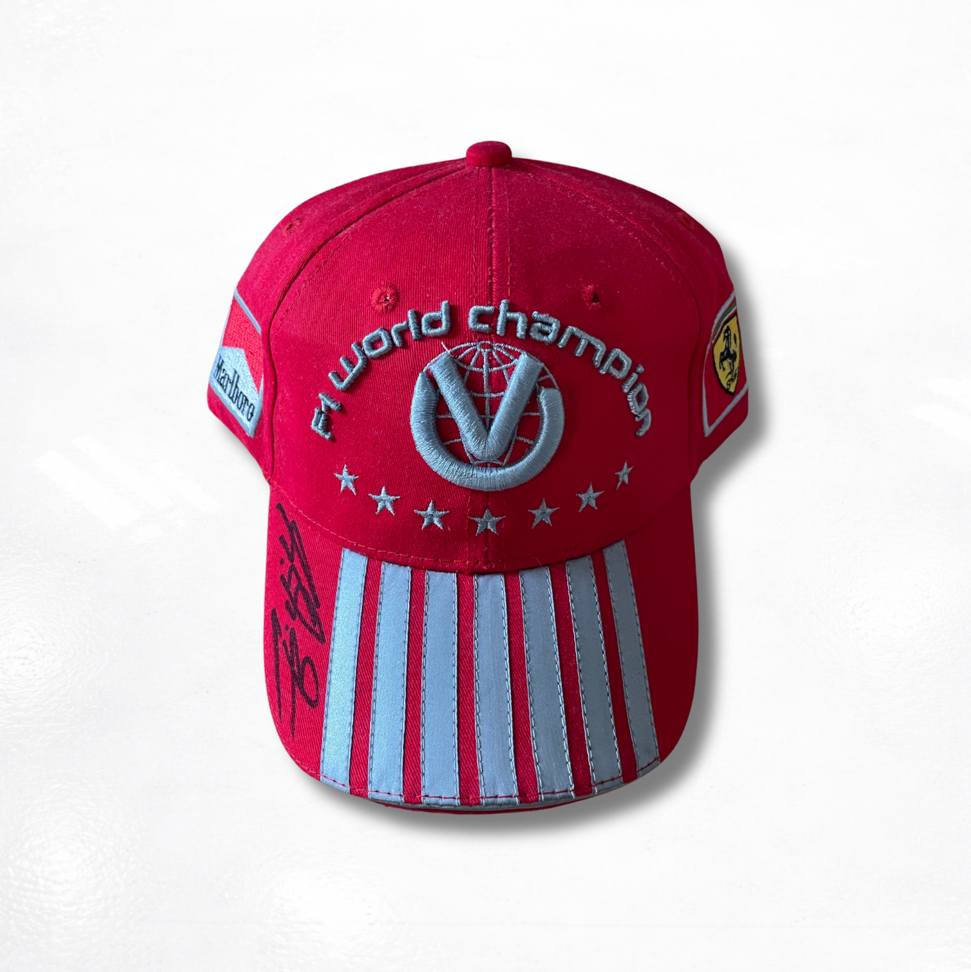 Michael Schumacher's Personal Cap - Ferrari 2004 - Signed