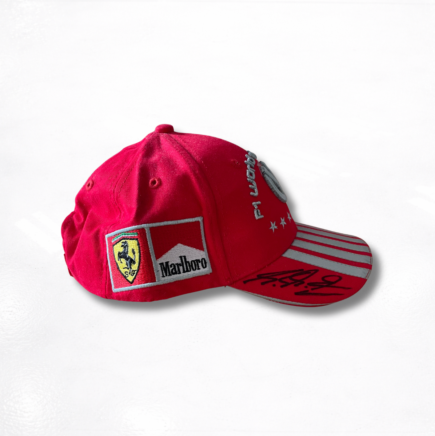 Michael Schumacher's Personal Cap - Ferrari 2004 - Signed