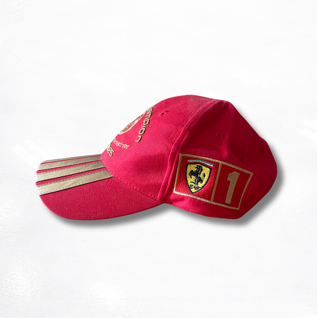 Michael Schumacher's Cap Signed - Ferrari 2003