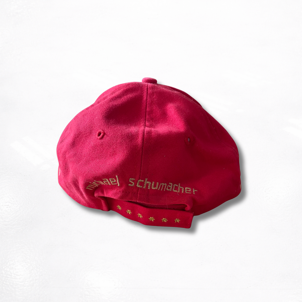 Michael Schumacher's Cap Signed - Ferrari 2003