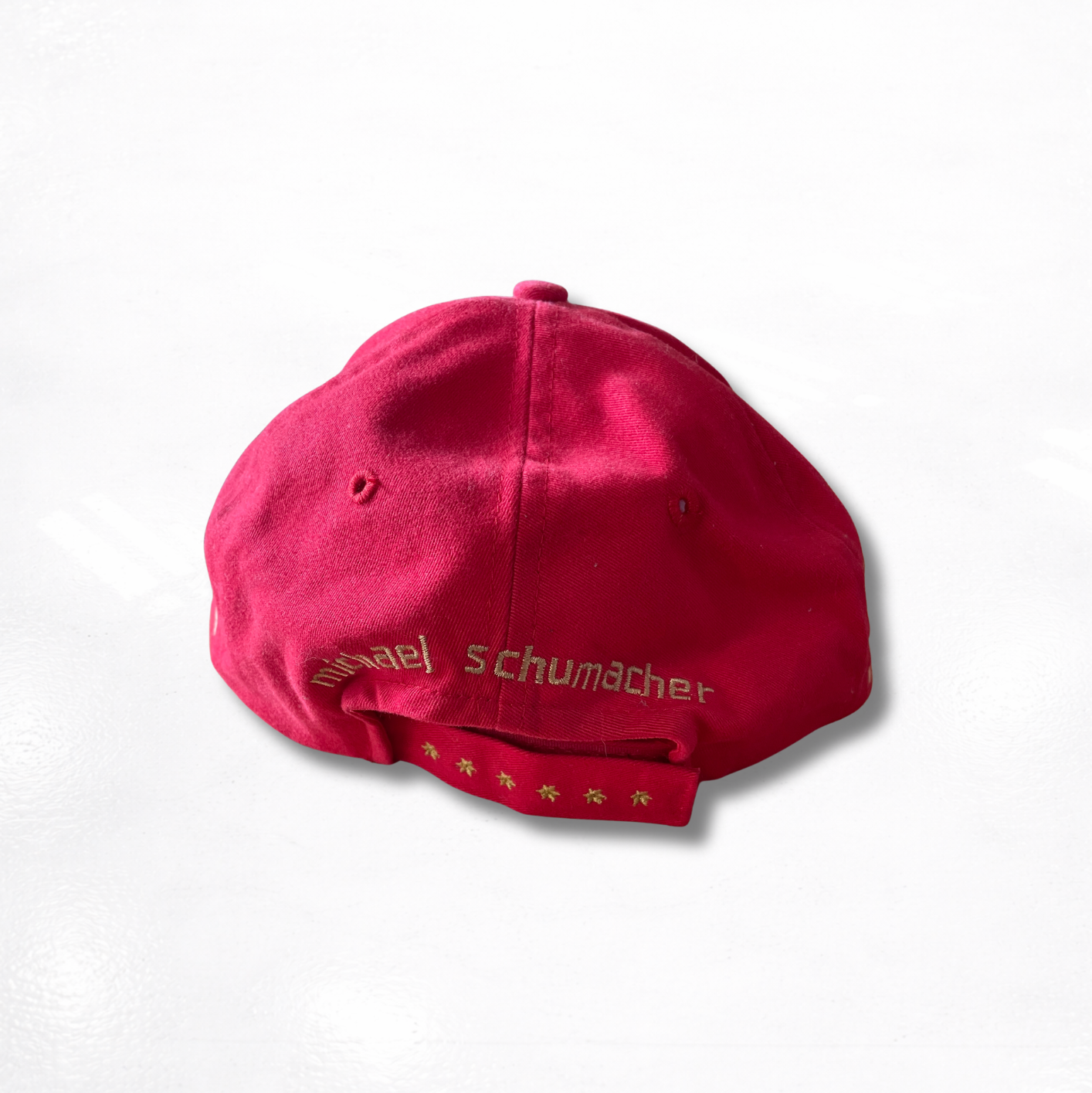 Michael Schumacher's Cap Signed - Ferrari 2003